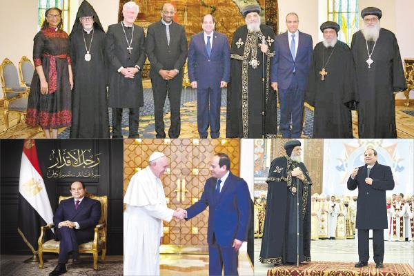 الدور المحورى للرئيس «عبد الفتاح السيسي» 