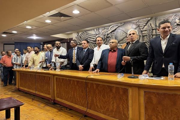 اعلان نتائج انتخابات رابطة صحفيي الحوادث والقضايا