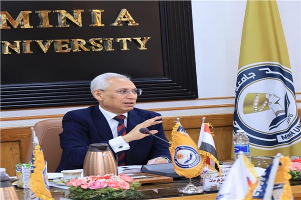 الدكتور عصام فرحات، رئيس الجامعة المنيا