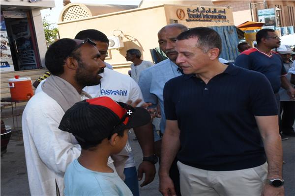 المهندس عمرو لاشين محافظ أسوان
