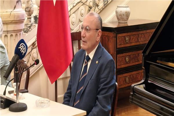 سفير تركيا لدى مصر صالح موطلو شن