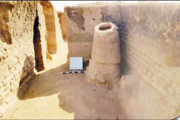 موقع عين السبيل الأثرى بواحة الداخلة بمحافظة الوادى الجديد