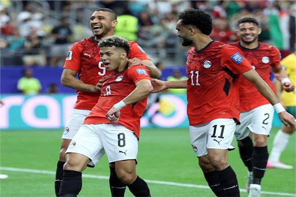 لاعبو منتخب مصر