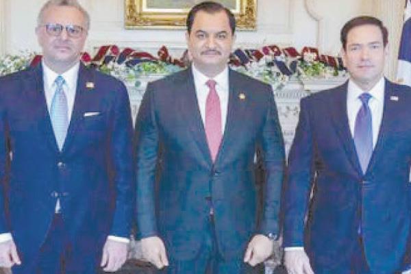 صدام حفتر يتوسط روبيو ومسعد بولس