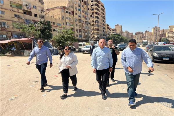 جولة محافظ القاهرة بحى شرق مدينة نصر