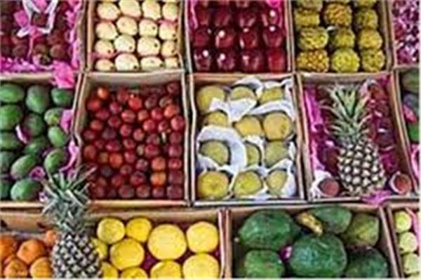 أسعار الفاكهة اليوم فى سوق العبور