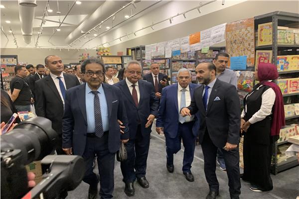 مدير مكتبة الأسكندرية في معرض الكتاب