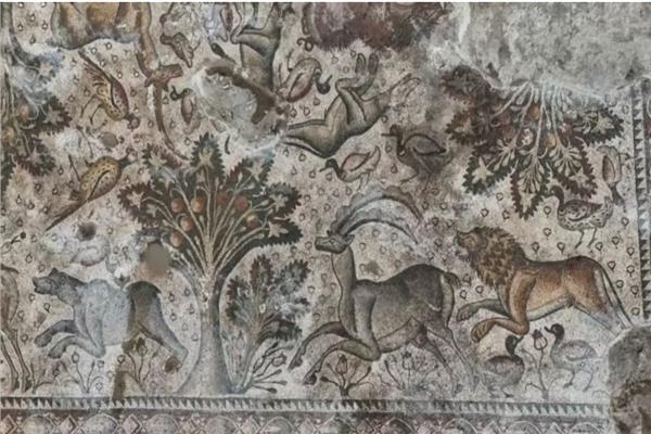 فسيفساء رومانية عمرها 1700 عام 