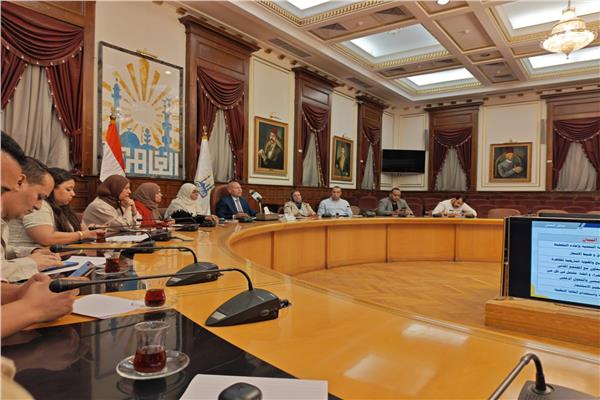 محافظ القاهرة خلال مؤتمر صحفي بمناسبة العيد القومي لمحافظة القاهرة