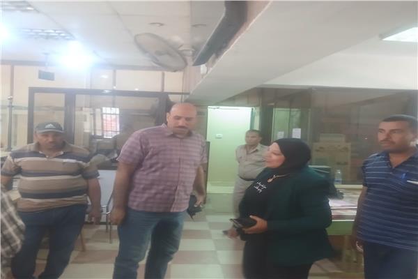 متابعة المراكز التكنولوجية بالقوصية 