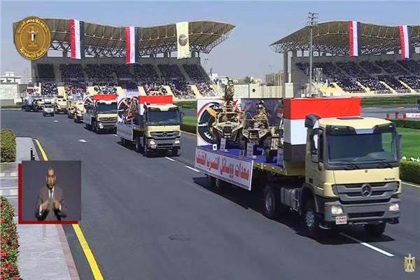 استعراض معدات متخصصة ومنظومات دفاعية خلال افتتاح القيادة الاستراتيجية