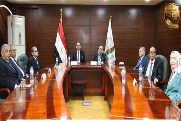 اجتماع المجلس الأعلى للنيابة الإدارية بتشكيله الجديد