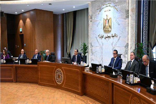 رئيس الوزراء خلال الاجتماع الأسبوعي