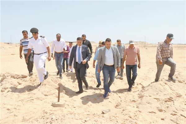 جانب من حملات سحب الأراضى الصناعية من المستثمرين غير الجادين