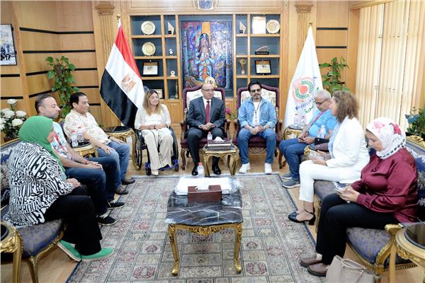 القومي للأشخاص ذوي الإعاقة والمهرجان القومي للمسرح المصري وجامعة المنصورة