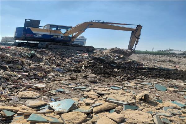 محافظ الدقهلية يتابع حملة رفع المخلفات