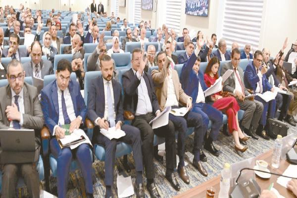 جانب من جلسة اللجنة المشتركة