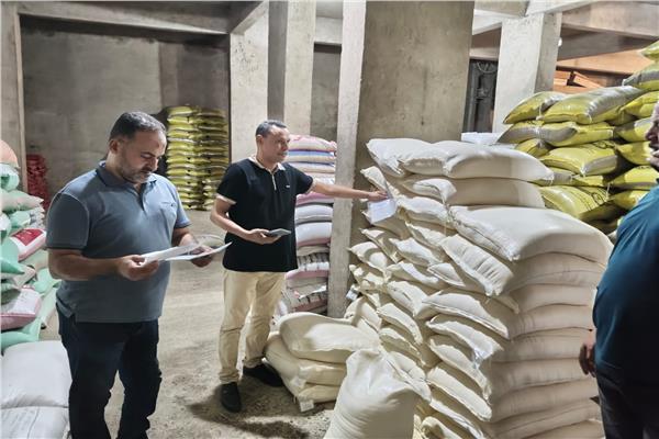 ضبط مواد غذائية و كيميائية مجهولة المصدر فى حملة بالإسكندرية 