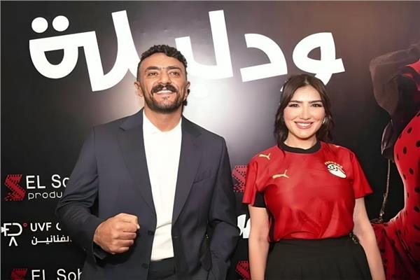 مي عمر وأحمد العوضي