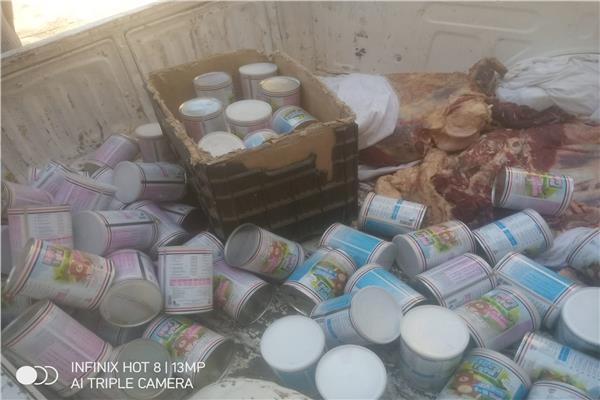  لحوم فاسدة خلال حملة تموينية