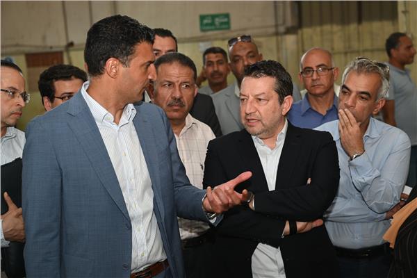 المهندس شريف الصياد مع المهندس خالد هاشم