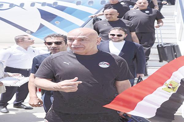 المنتخب الوطنى الأول لكرة القدم بمدينة العلمين الجديدة