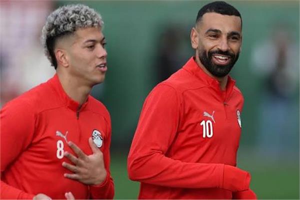 محمد صلاح وإمام عاشور