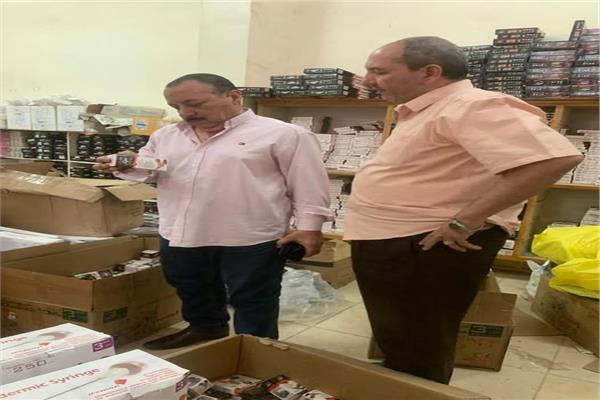 جانب من حملات الرقابية التموينية