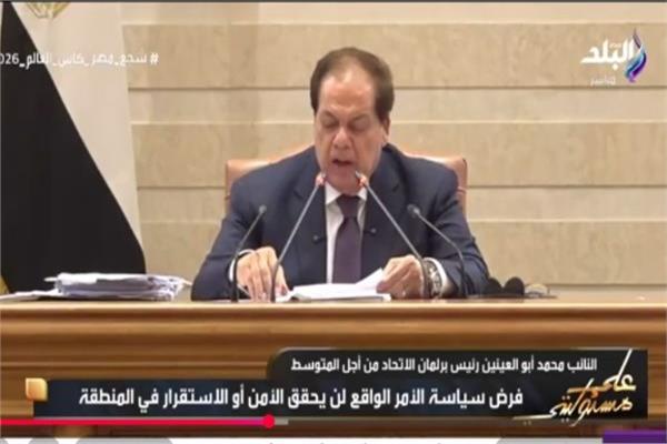 النائب محمد أبو العينين