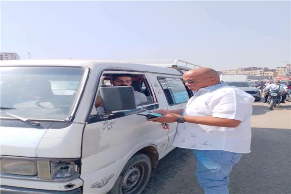 متابعة انتظام منظومة السرفيس