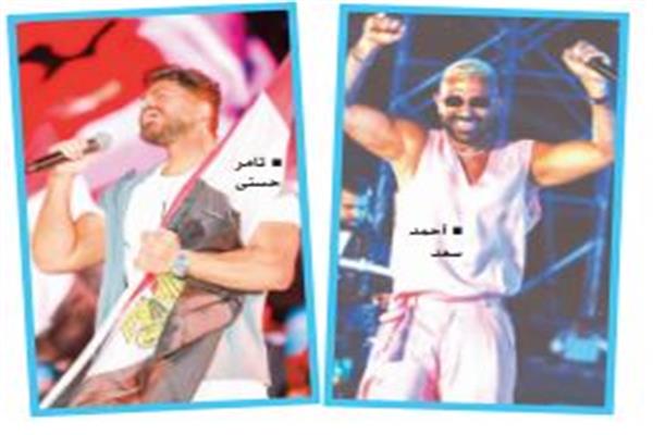 أحمد سعد  -  تامر حسنى