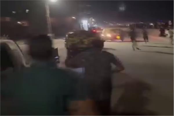 صورة من فيديو المشاجرة