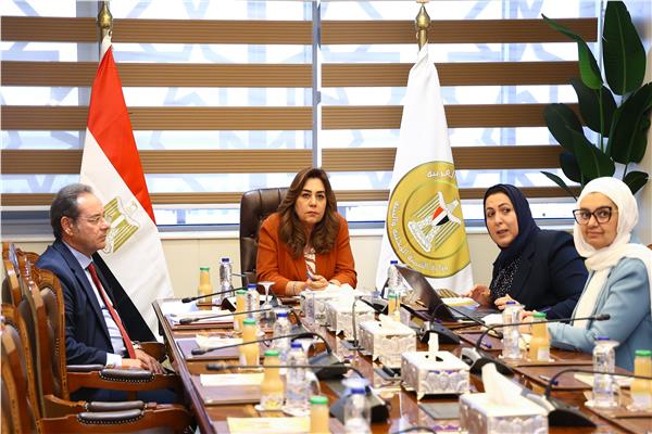 وزيرة التنمية المحلية والبيئة تناقش مخرجات مشاركة مصر في الاجتماع الأول للجنة الإقليمية