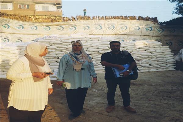تحرير 36 محضر وضبط 13 طن ملح طعام مجهول المصدر 