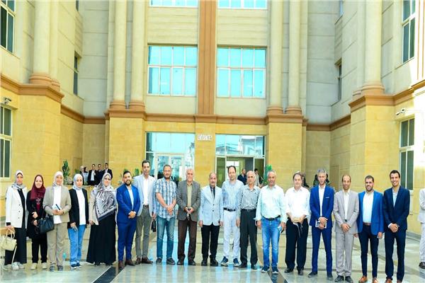 جامعة المنوفية الأهلية تحتفل بمناقشة مشروعات تخرج