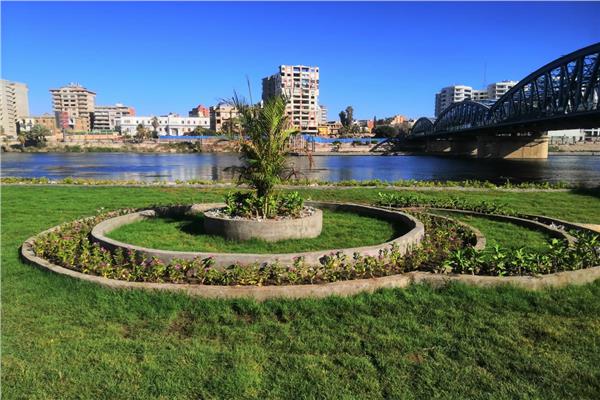 إنشاء حدائق جديدة بمدينة طلخا