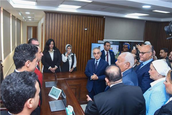 خلال افتتاح المحكمة النموذجية الصديقة للطفل 