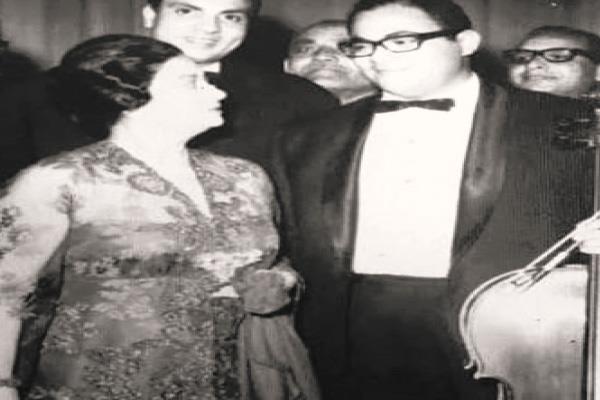 الموسيقى مجدى بولس مع الست أم كلثوم