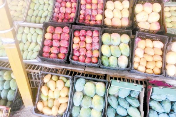 رائحة المانجو الزاكية وألوانها الزاهية