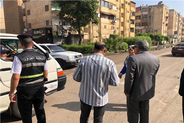 اللواء طارق مرزوق،ط محافظ الدقهلية خلال جولة تفقدية 