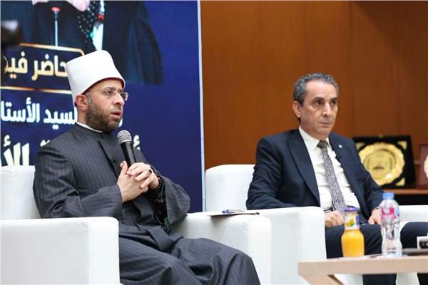  وزير الأوقاف، في فعاليات الصالون الثقافي الذي نظمته جامعة المنصورة