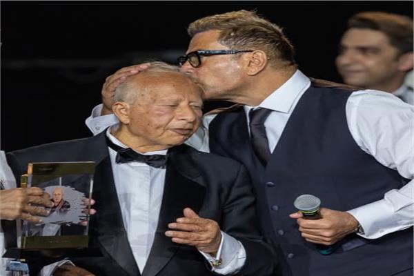 النجم عمرو دياب و الموسيقار الكبير هاني شنودة