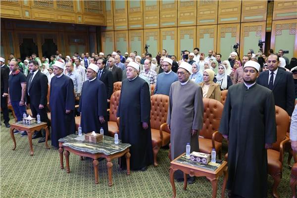 احتفالية الأزهر لتكريم الفائزين في مسابقة رواد اللغة العربية 
