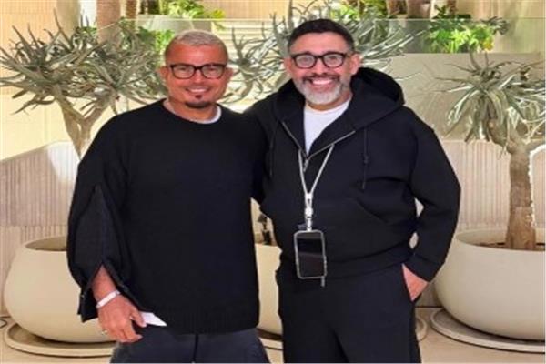 الهضبة عمرو دياب وعمرو مصطفى