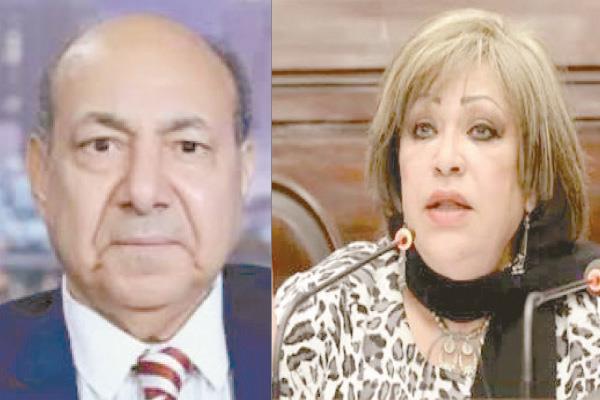 السفيرة منى عمر   --   السفير يوسف الشرقاوى 