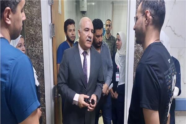 وكيل صحة القليوبية يتفقد مستشفى أبو المنجا