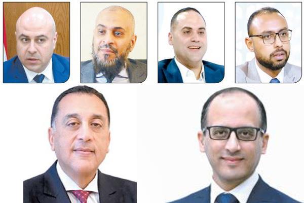 المستشار محمد الحمصانى- د. مصطفى مدبولى- د. على الإدريسى-  محمود جمال سعيد