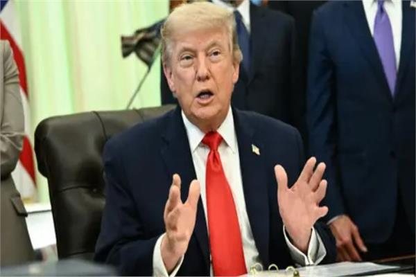 الرئيس الأمريكي دونالد ترامب