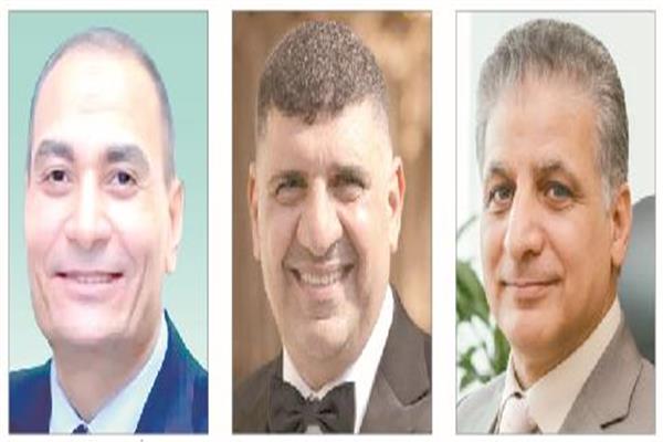 بهجت العبيدى - د. محمد على - د. عصام أبو السباع 