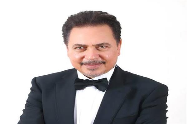 النجم محمد رياض رئيس المهرجان القومي للمسرح المصري 